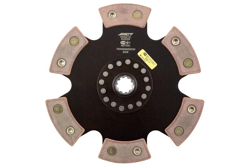 ACT Clutches 6 Pad Rigid Race Disc (2001-2006 M3) - 6240029