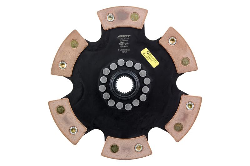 ACT Clutches 6 Pad Rigid Race Disc (1991-1998 Porsche 911) - 6240031