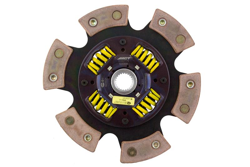 ACT Clutches 6 Pad Sprung Race Disc (2006-2007 6,2007-2013 3) - 6240508-2