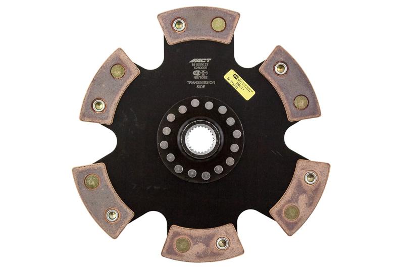 ACT Clutches 6 Pad Rigid Race Disc - 6250006