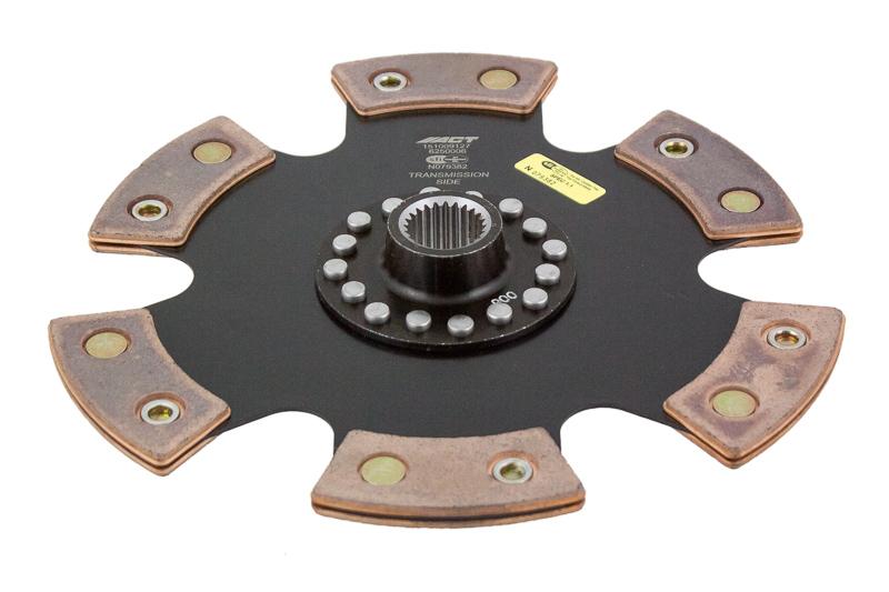 ACT Clutches 6 Pad Rigid Race Disc - 6250006