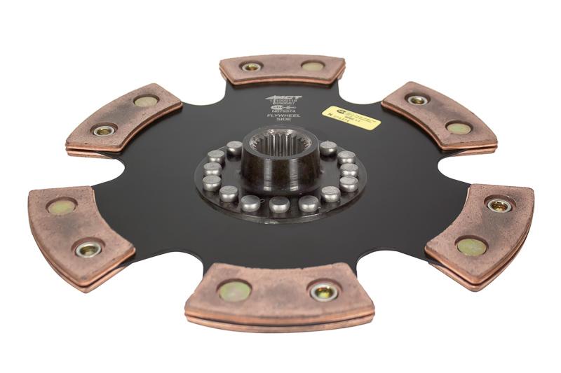 ACT Clutches 6 Pad Rigid Race Disc (1995-2004 Tacoma,2000-2004 Tundra,1996-2002 4Runner,1995-1998 T100) - 6250007