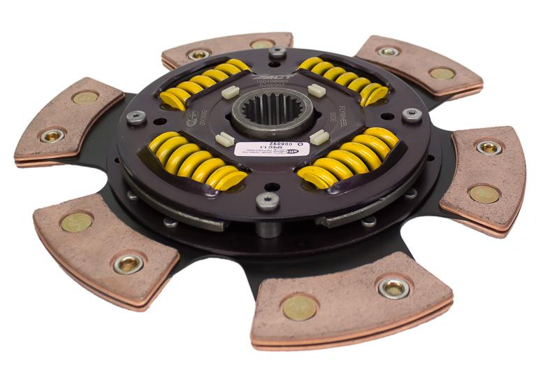 ACT Clutches 6 Pad Sprung Race Disc (1996-2002 4Runner,1995-1998 T100,1995-2004 Tacoma,2000-2004 Tundra) - 6250307