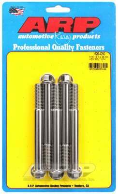 ARP 7/16-14 X 4.250 hex SS bolts - 626-4250