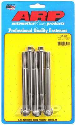 ARP 7/16-14 X 4.500 hex SS bolts - 626-4500