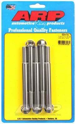 ARP 7/16-14 X 4.750 hex SS bolts - 626-4750