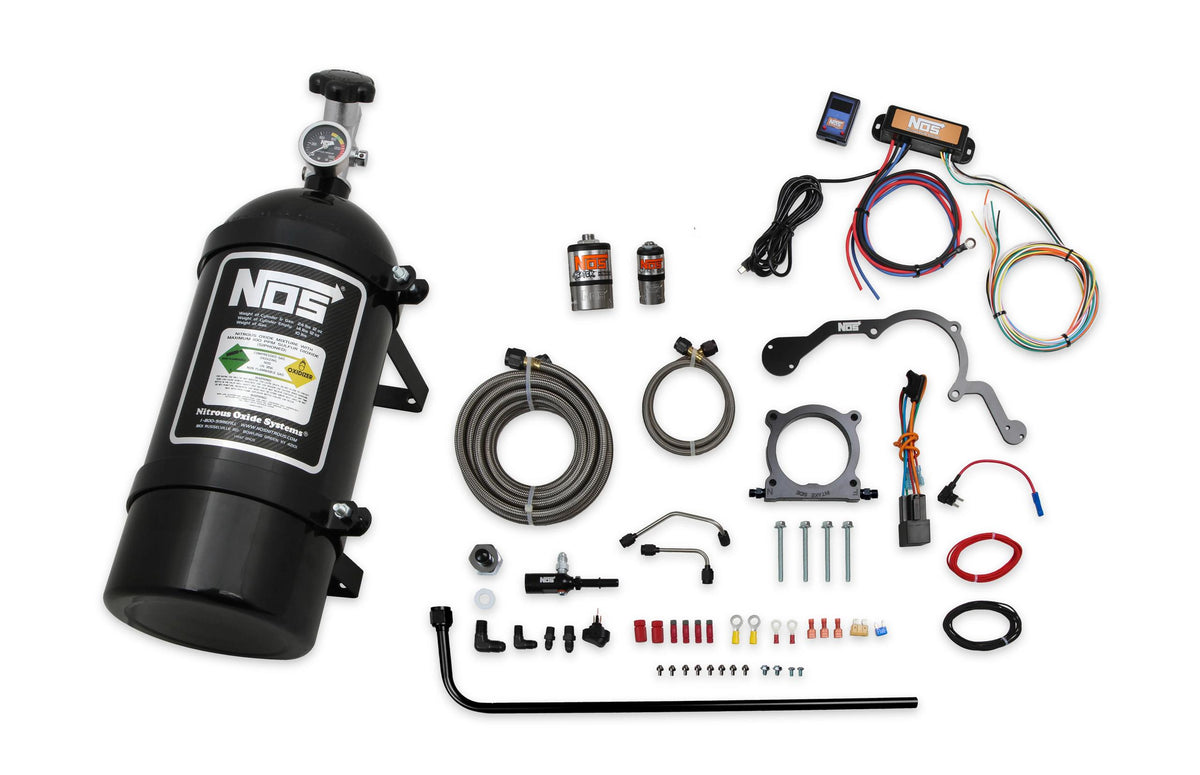 Nos 02127BNOS 2018-2019 Ford Mustang Gt Full Kit, Blk