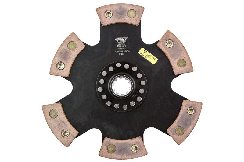 ACT Clutches 6 Pad Rigid Race Disc - 6266002