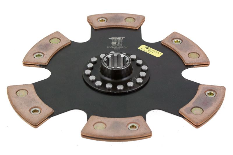 ACT Clutches 6 Pad Rigid Race Disc - 6266002