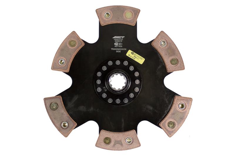 ACT Clutches 6 Pad Rigid Race Disc (1986-1986 Capri,1986-2001 Mustang) - 6266019