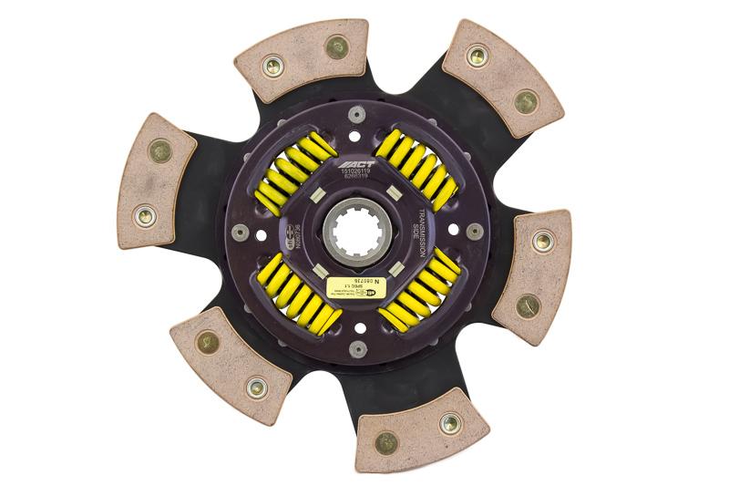ACT Clutches 6 Pad Sprung Race Disc (1986-1986 Capri,1986-2001 Mustang) - 6266319