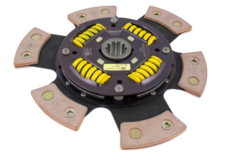 ACT Clutches 6 Pad Sprung Race Disc (1986-1986 Capri,1986-2001 Mustang) - 6266319