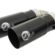 AFE Rebel Series 3 IN to 2-1/2 IN 409 Stainless Steel Cat-Back Exhaust w/Black Tip (2009-2014 F-150) - 49-43080-B