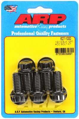 ARP 1/2-13 x 1.000 12pt black oxide bolts - 627-1000