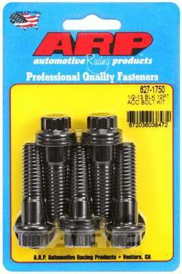 ARP 1/2-13 x 1.750 12pt black oxide bolts - 627-1750