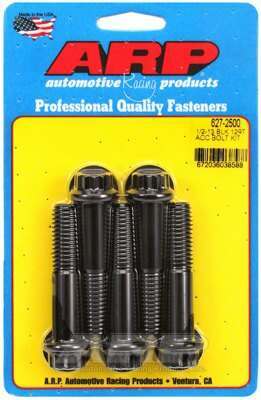 ARP 1/2-13 x 2.500 12pt black oxide bolts - 627-2500