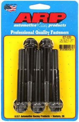 ARP 1/2-13 x 3.250 12pt black oxide bolts - 627-3250