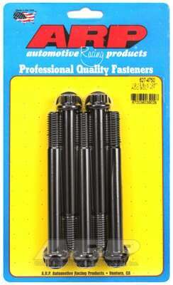 ARP 1/2-13 x 4.750 12pt black oxide bolts - 627-4750