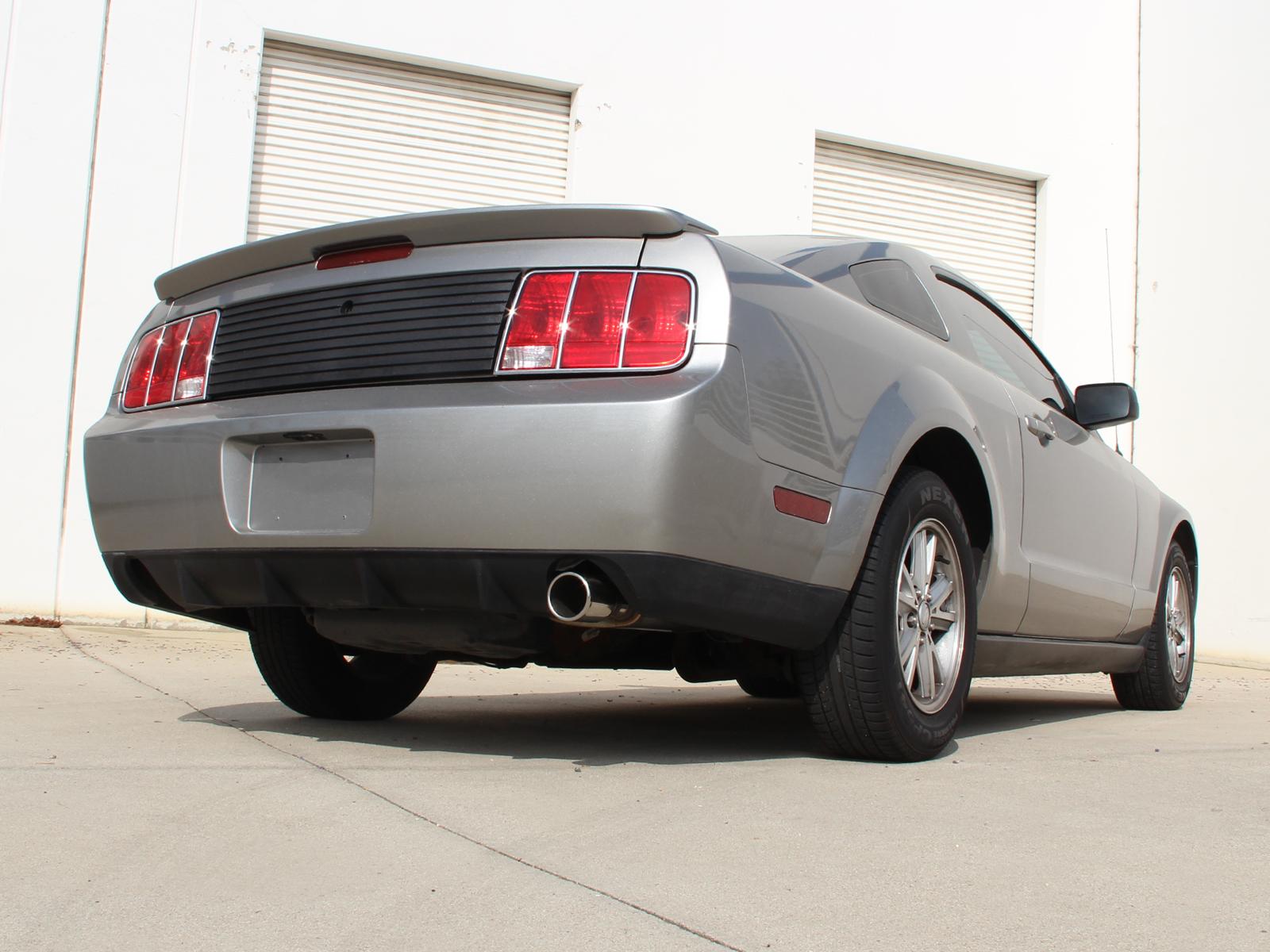 AFE Axle-Back Exhaust System (2005-2009 Ford Mustang V6-4.0L) - 49-43048