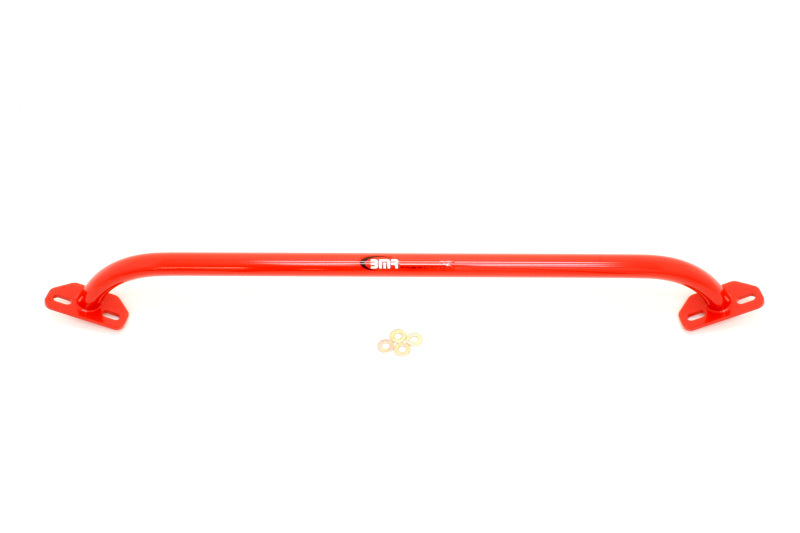 BMR Fabrication Shock tower brace, chrome moly, V8 excluding '93-'97 SS Red (1993-2002 4th Gen F-Body) - MSTB001R