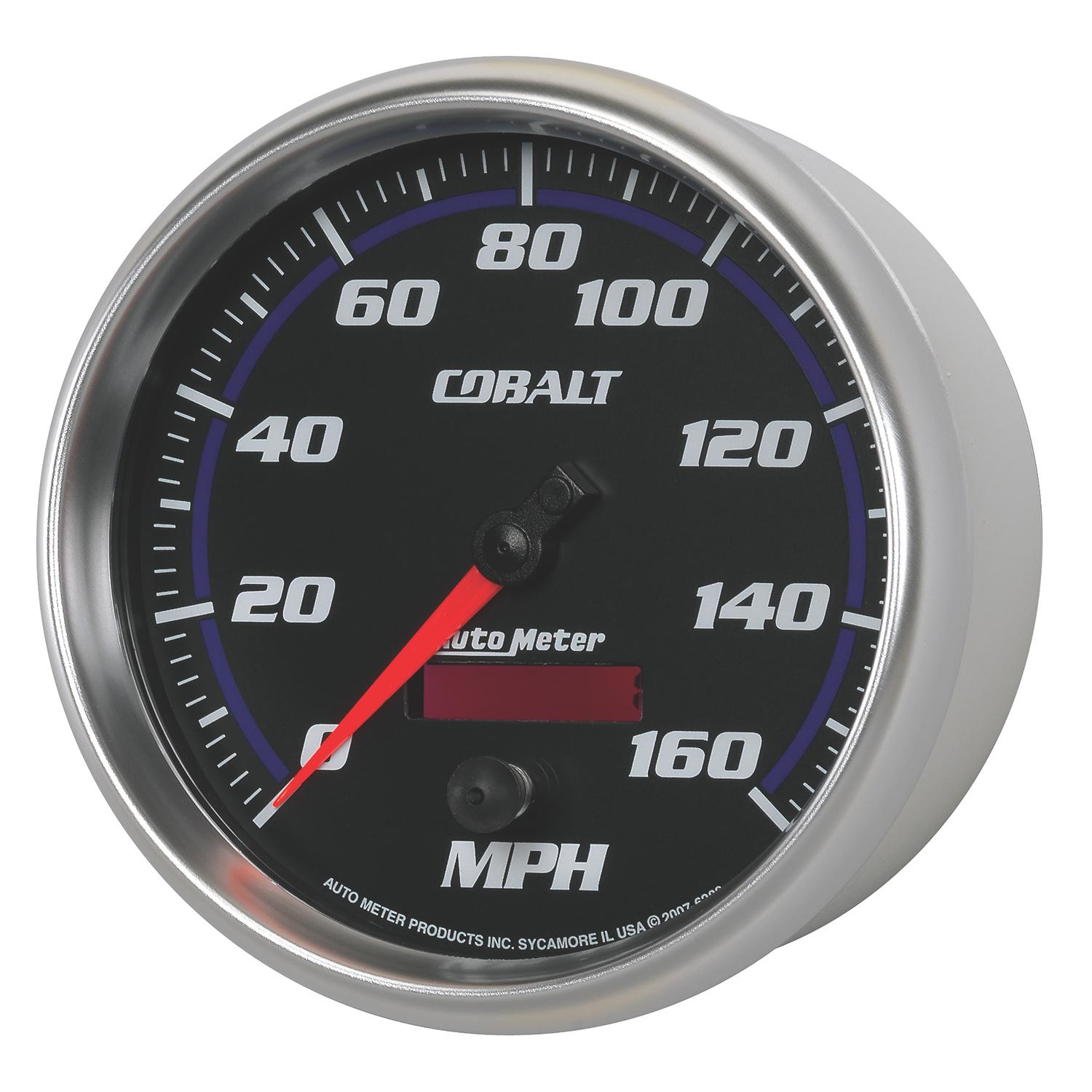 Auto Meter 5" SPEEDOMETER, 0-160 MPH, COBALT - 6289