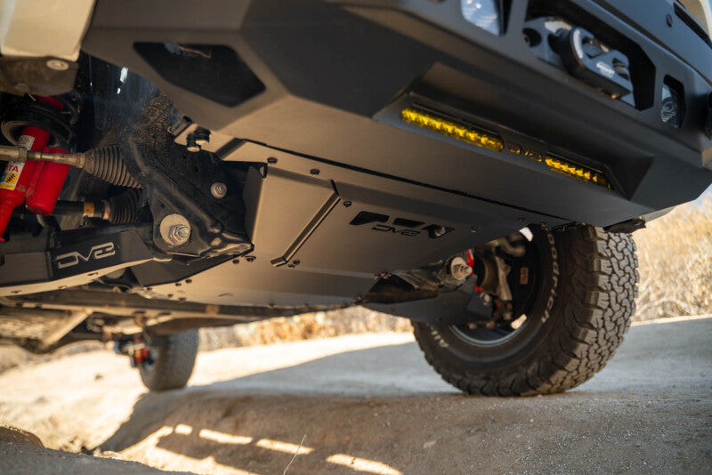 DV8 Offroad 2024-2025 Toyota Tacoma, Land Cruiser Rear Belly Skid Plate - SPTT1-09