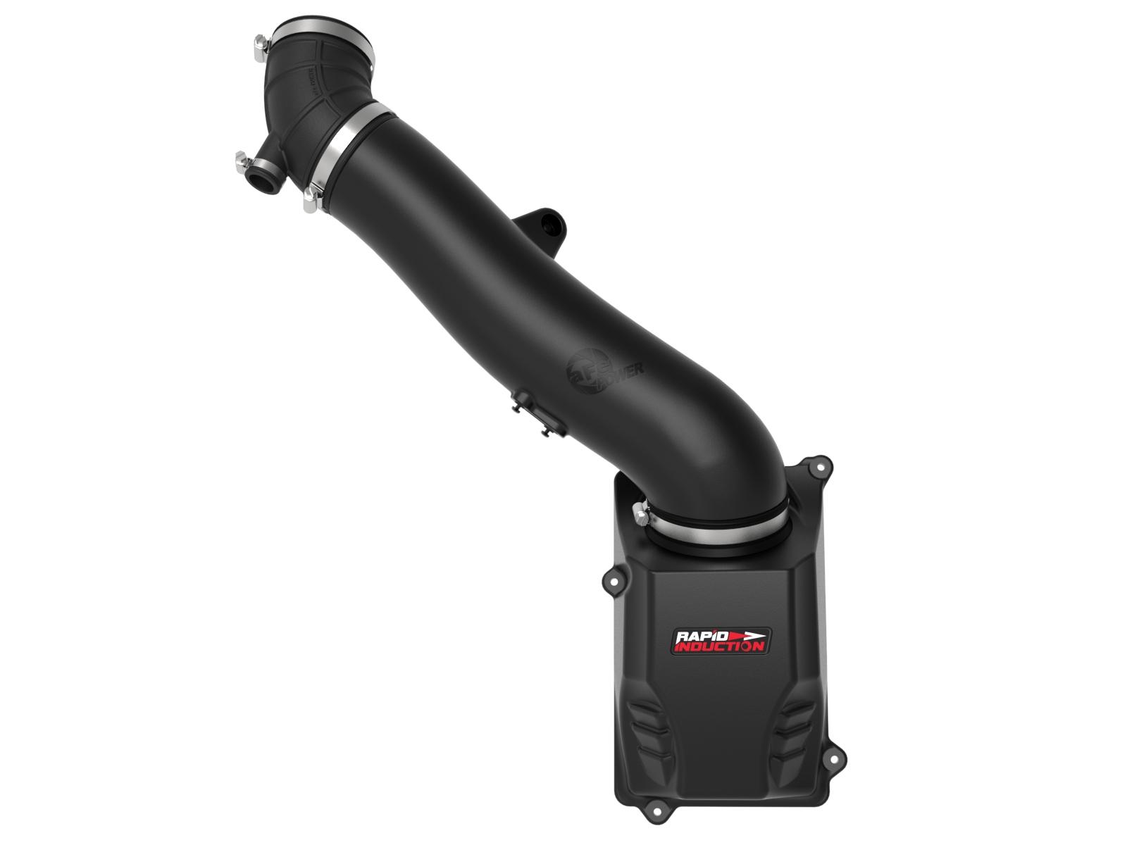 AFE Rapid Induction Cold Air Intake System w/ Pro DRY S Media (Jeep Wrangler (JL) 20-21 V6-3.0L (td)) - 52-10005D