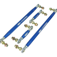 aFe CONTROL Front and Rear End Link Set Blue (2020-2021 GR Supra, GR Supra, GR Supra) - 442-721001-L