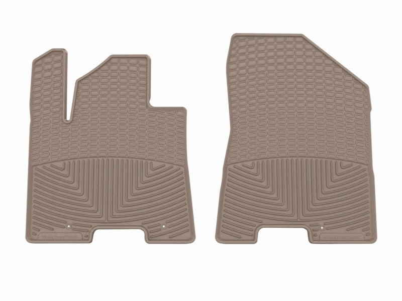 WeatherTech 19-21 Hyundai Tucson 1st Row Front All-Weather Floor Mats 2pc - Tan