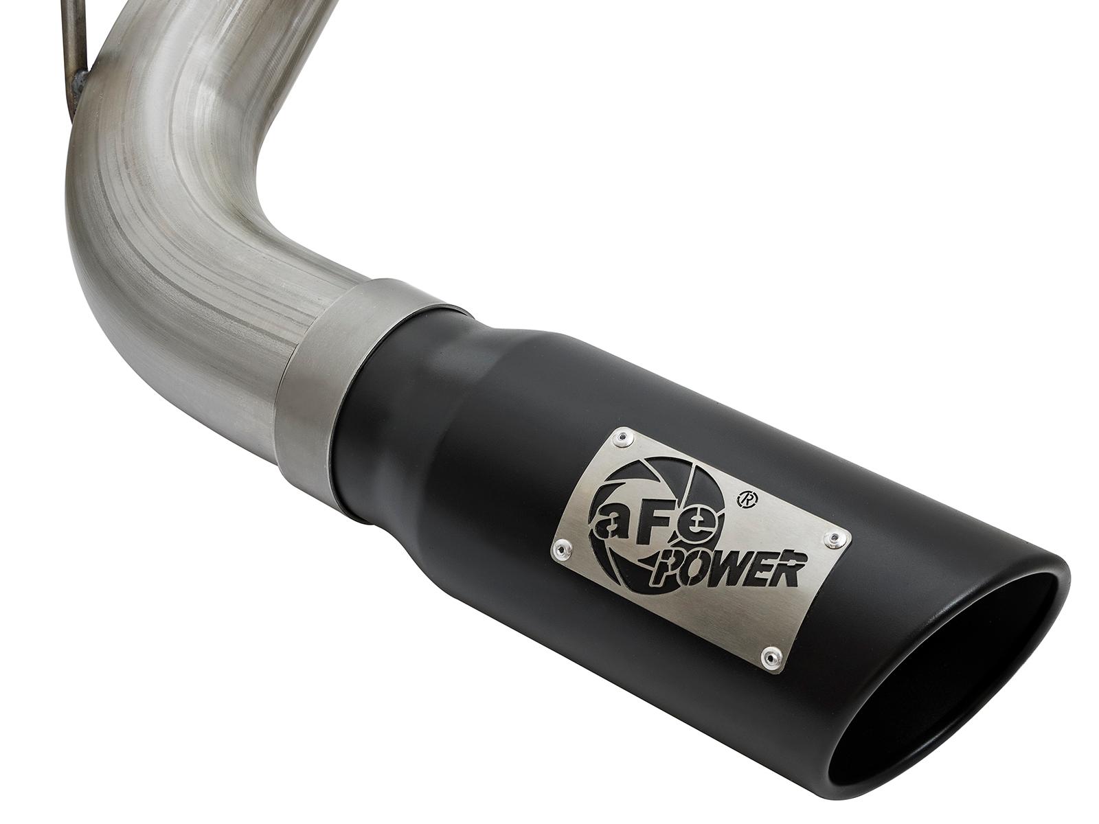 AFE MACH Force-Xp 2-1/2" Cat-Back Exhaust System w/ Black Tip (2017-2021 Titan) - 49-46125-B