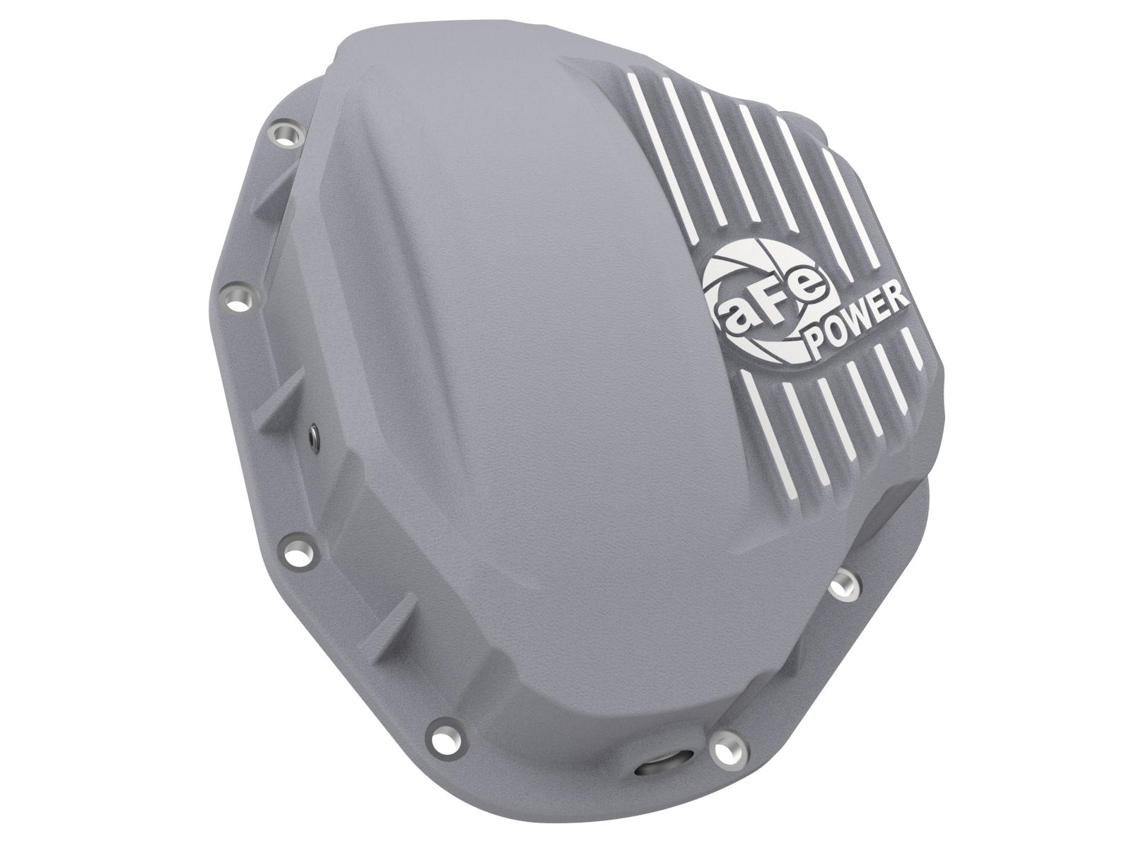 AFE Street Series Rear Differential Cover Raw w/ Machined Fins (1994-2007 Ram 3500, F-350 Super Duty, F-350 Super Duty, F-450 Super Duty, F-450 Super Duty) - 46-70030