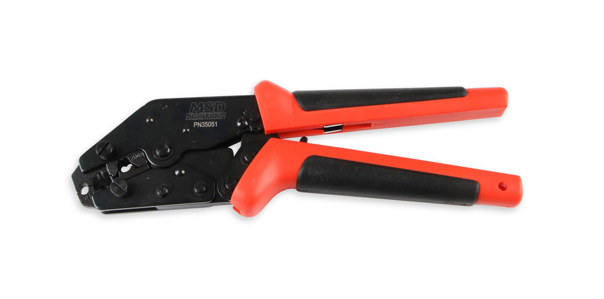 Msd 35051 Pro Crimp Tool, Ratchet Action