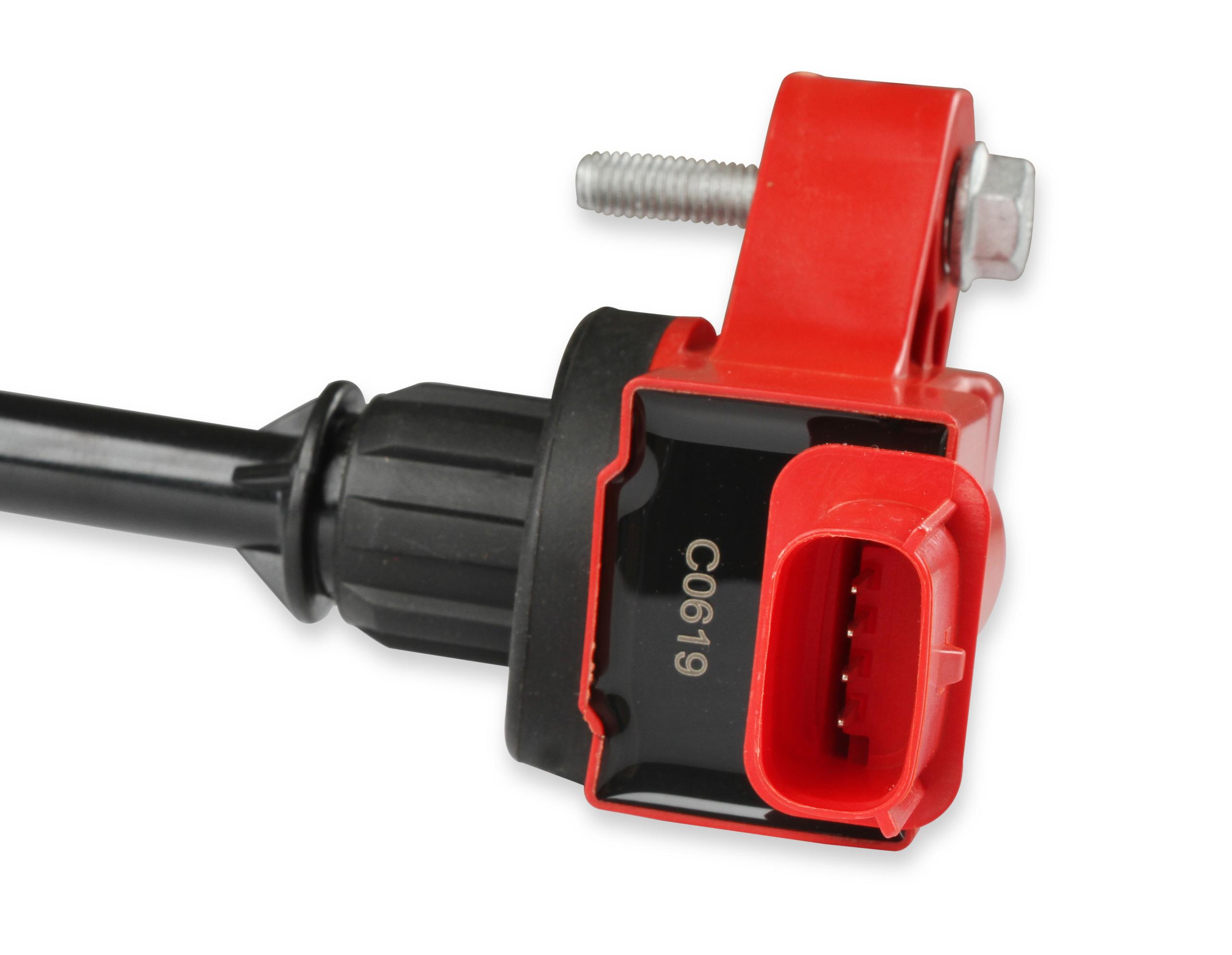 Blaster Ignition Coils, 2013-2020 GM 4-cylinder Engines, Red, 4-Pack.  - 82384