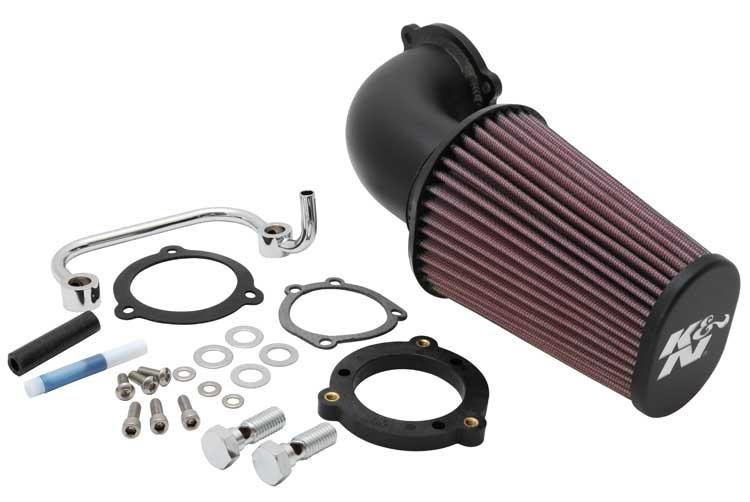 K and N Filters Performance Air Intake System (2004-2022 Harley-Davidson Fitment) - 63-1126
