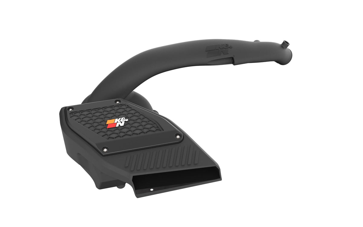 K&N Cold Air Intake System - High-Flow Air Filter - Roto-Mold Tube (2022-2025 Bronco Raptor V6 3.0L) - 63-2625