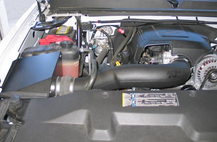 K and N Filters Performance Air Intake System (2009-2014 Chevrolet, GMC, Cadillac Fitment) - 57-3070
