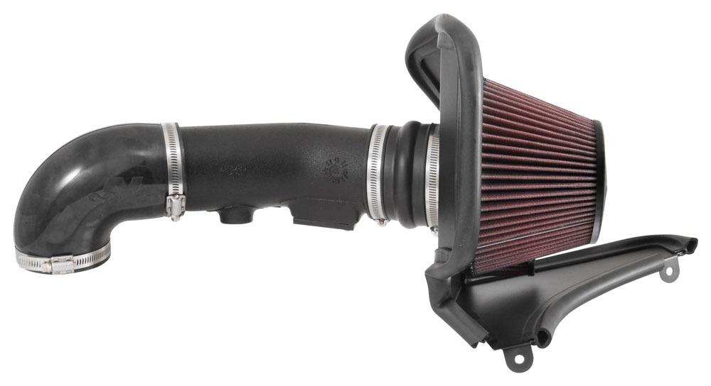 K and N Filters Performance Air Intake System (2013-2015 ATS, CTS Base, CTS Premium, CTS Luxury, CTS Performance) - 63-3084