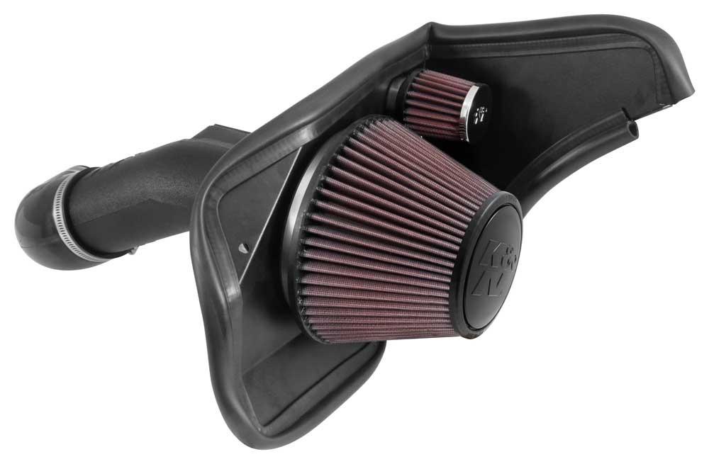 K and N Filters Performance Air Intake System (2013-2015 ATS, CTS Base, CTS Premium, CTS Luxury, CTS Performance) - 63-3084