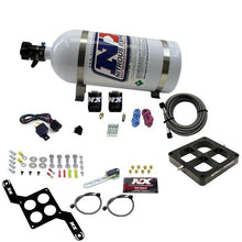 Nitrous Express Dominator Single Entry Billet Crossbar Stage 6, (50-300Hp) W/10Lb Bottle - 63070-10