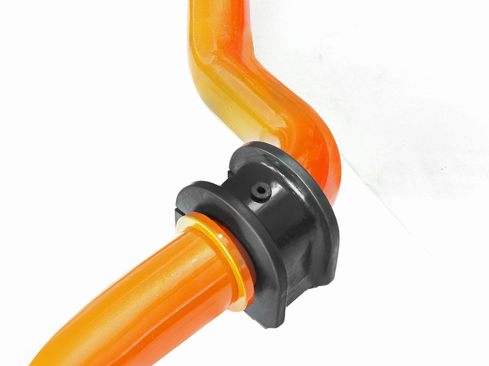 aFe CONTROL Front and Rear Sway Bar Set Orange (2015-2026 Mustang, Mustang) - 440-301001-N