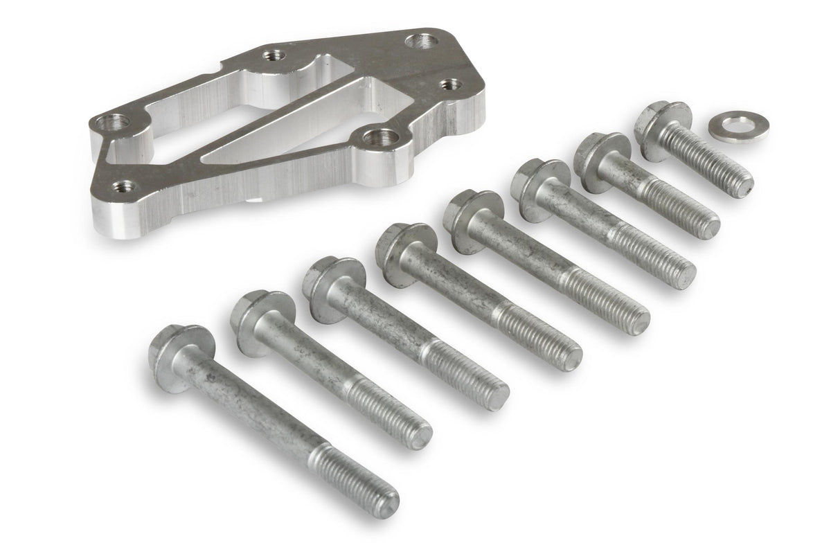 Holley LS Accessory Drive Bracket - Installation Kit for Standard (Short) Alignment.  - 21-1