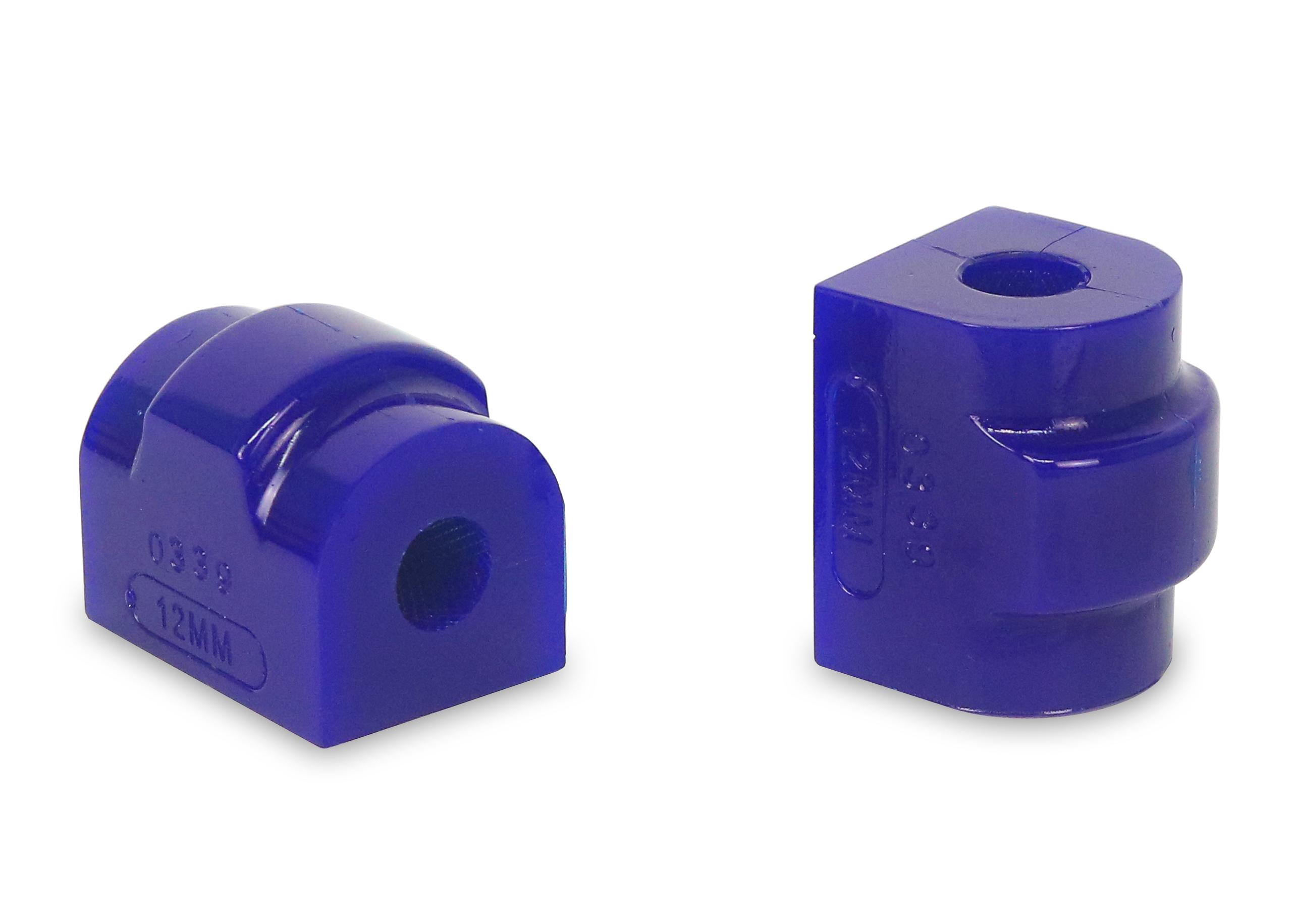 SuperPro Rear Sway Bar Mount Bushing Kit - 12mm Bar (1979-2021 BMW Fitments) - SPF0339-12K