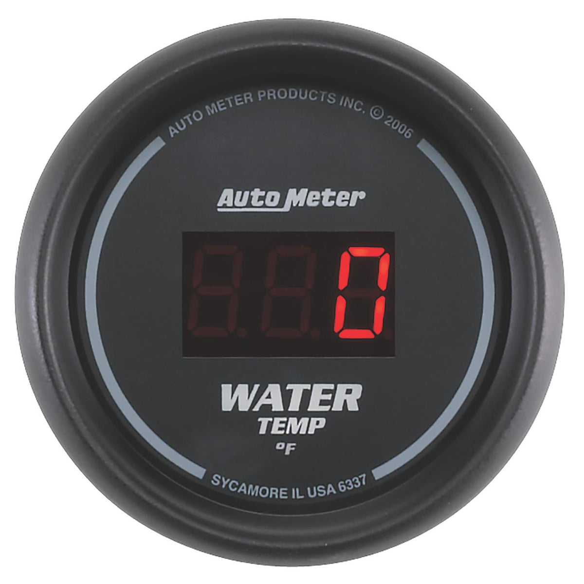 Autometer Sport Comp Digital 0-300deg Water Temperature Gauge
