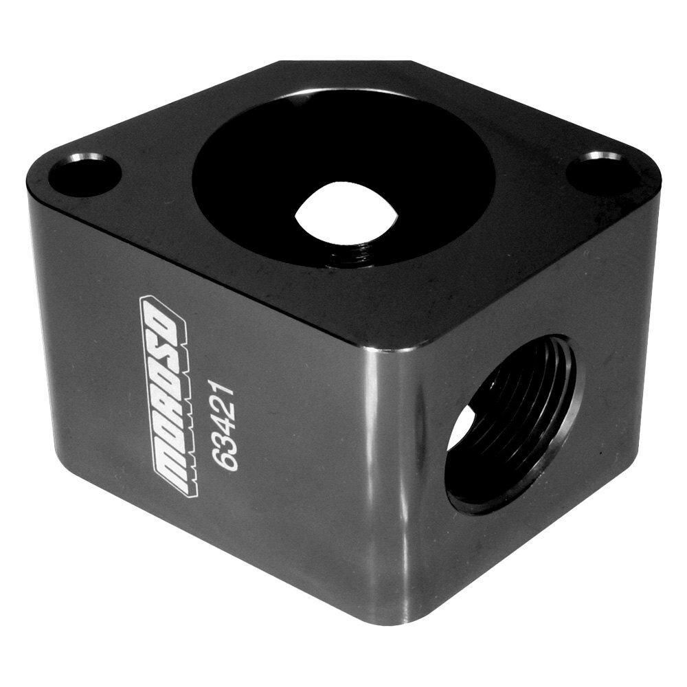 Moroso Filler Neck Manifold Housing, Billet Aluminum - 63421