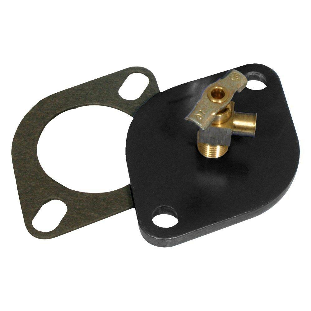 Moroso Bleeder Plate,Chevy Water Neck - 63432