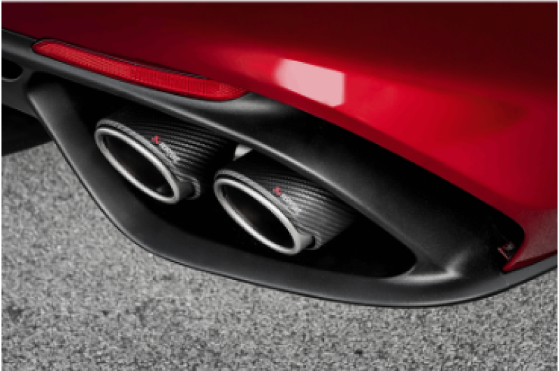 Akrapovic 2016-2020 Alfa Romeo Evolution Line (Titanium). (2017-2020 Giulia) - S-AR/TI/1H