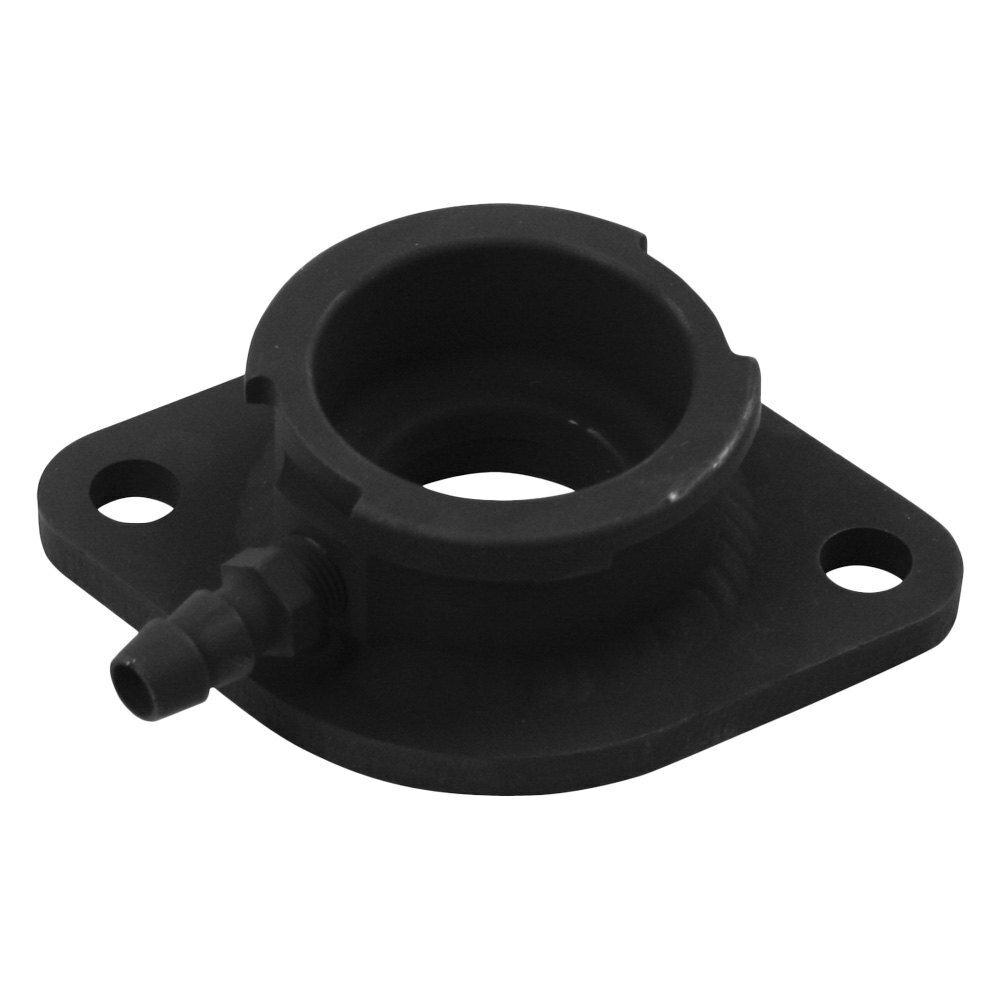 Moroso Filler Neck, Billet, Black - 63468