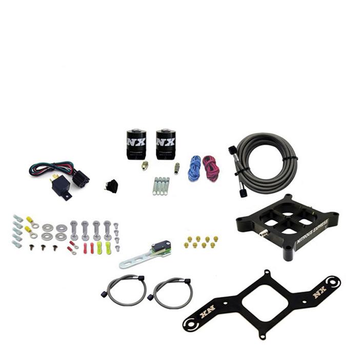 Nitrous Express 4500 Covert Crossbar Plate System Pro Power 100-500Hp (No Bottle) - 63571-00