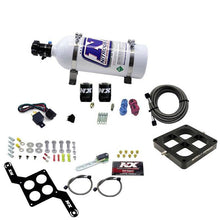 Nitrous Express Dominator Single Entry Billet Crossbar, Pro Power, (100-500Hp) W/ 5Lb Bottle - 63570-05