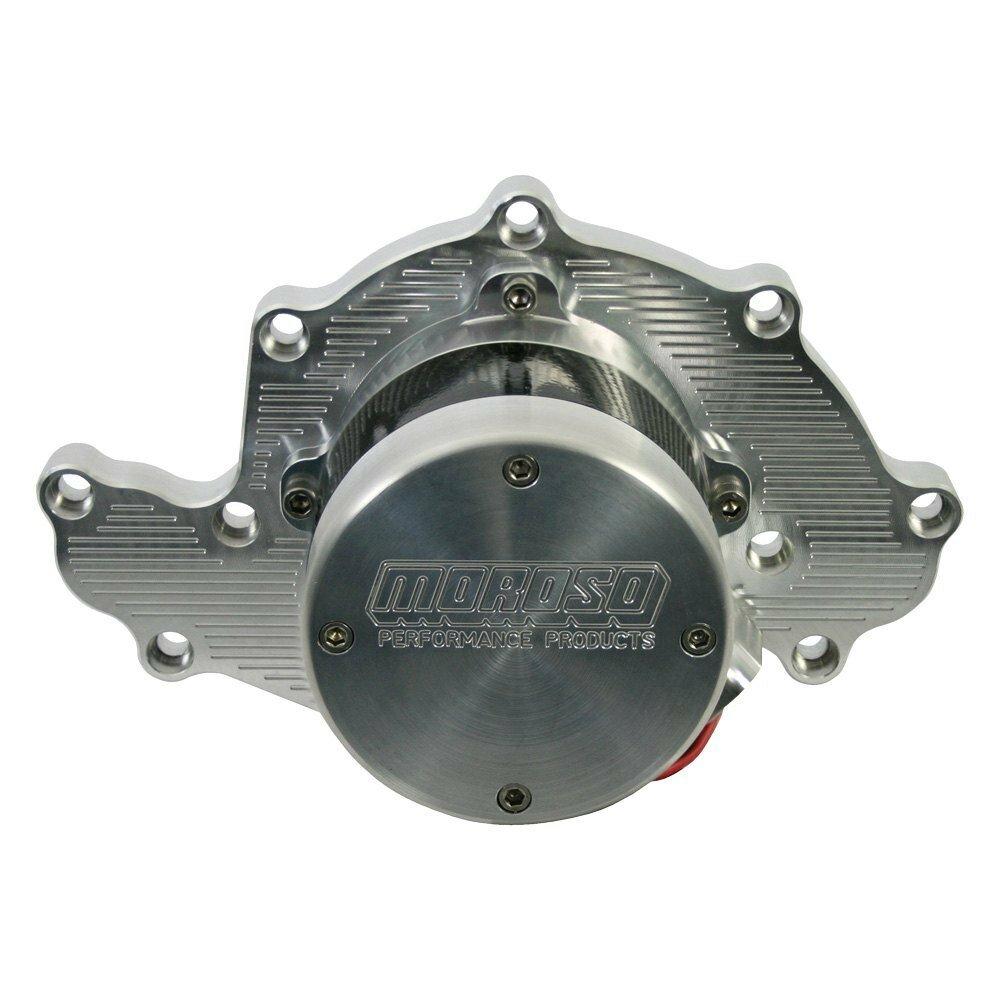 Moroso Water Pump, Electric, Billet Aluminum, Ford 289, Standard Rotation 302 & 351W - 63585